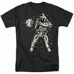 Space Baseball Astronaut Adult T-Shirt Or SweatshirtChoose Your Color