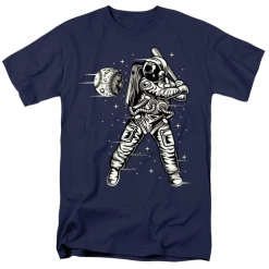 Space Baseball Astronaut Adult T-Shirt Or SweatshirtChoose Your Color -Bats Shop space baseball astronaut adult t shirt or sweatshirt choose your color 9